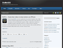 Tablet Screenshot of osmosis.it